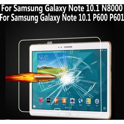 Tempered Glass for Samsung Galaxy Note 10.1 N8000 Screen Protector for Samsung Galaxy Note 10.1 2014 Edition P600 P601 P605