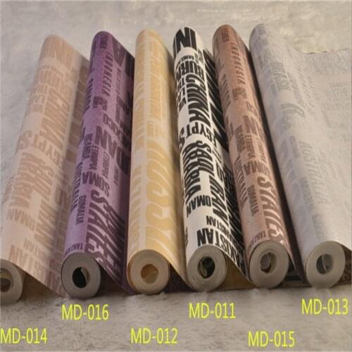 Beibehang 3D three-dimensional letters of the alphabet clothing store for men and women KTV personalized background wallpaper