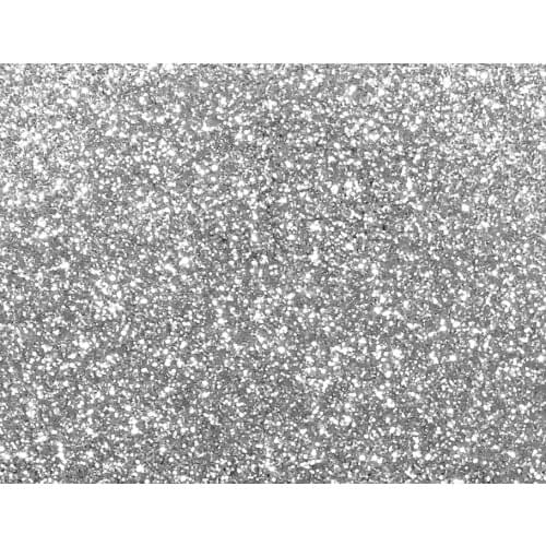 Acrylic/PMMA 2-Sided Premium Glittering Color Sheets 3.0mm for Jewelries, Crafts, Art Works, Decoration - Silver (PG1000)