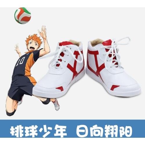 Anime Haikyuu Hinata Shoyo Cosplay Costume Boots No. 10 Volleyball Short Sleeve Shorts Summer Clothes Shoes For Adult Men