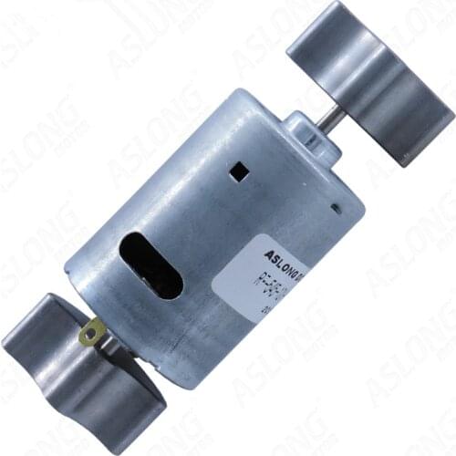 RF-545 double head vibrating motor massage strong vibration motor DC 12V 1800RPM 24V 4000RPM