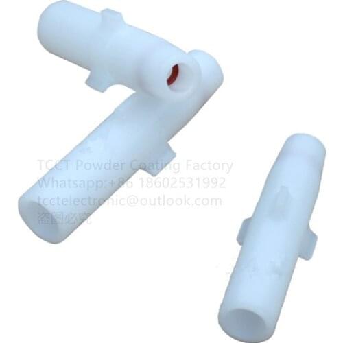 Electrostatic spray gun accessories discharge needle aircraft rod triangle fork protective sleeve suits for Nordson