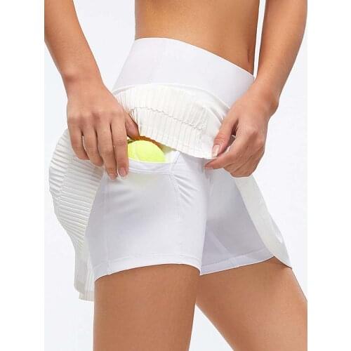 EPIPHLULU Sports Skirts-shorts