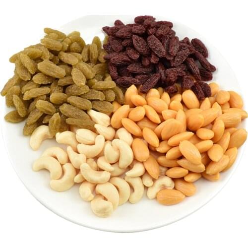 Artificial faux fruit props hotel bar cafa shop store decor raisin apricot kernel cashew nut dry fruits nuts fake fruit model