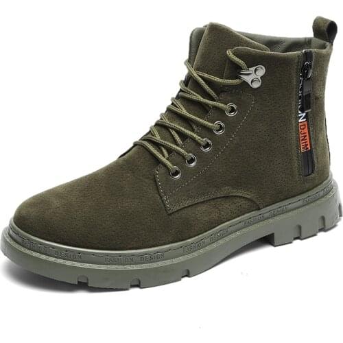 YXYT2020 winter mens shoes high-top shoes outdoor keep warm flat-slip anti-cold wear-resistant mens casual sneakers
