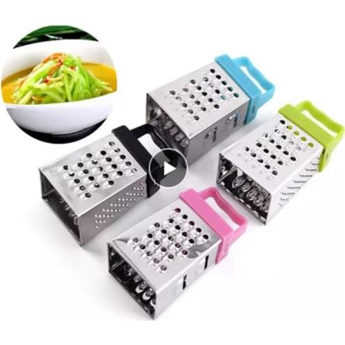 Mini Four-sided Grinder Cheese Vegetable Grater Vegetable Tools tainless Steel Planer Kitchen Hand Tool Multifunctional Peel Cut