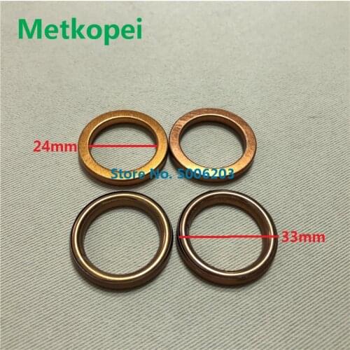 Motorcycle scooter moped JH70 DY100 JY110 TR36L exhaust pipe muffler header gasket seal O-Ring for JH 70 36cc 70cc 100cc 110cc