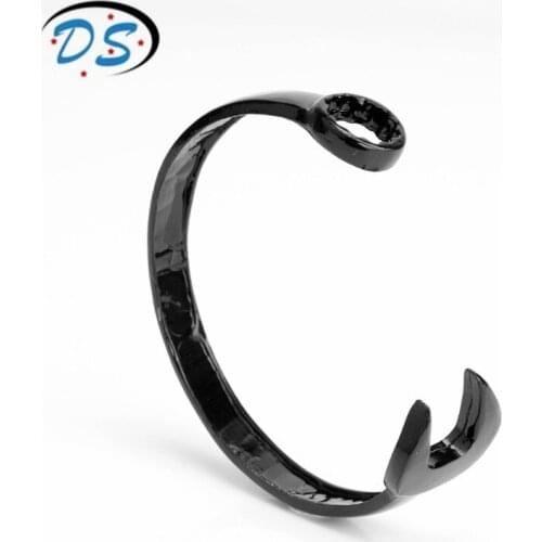 Mens Hip Hop Jewelry Tools Wrench Bangles Open Bangle Bracelets Women Punk Jewelry accessories a Bracelet