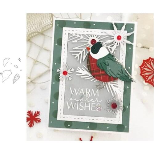 New Bird decoration metal Cutting Dies Stencils DIY Scrapbooking Paper/photo Cards Embossing Dies