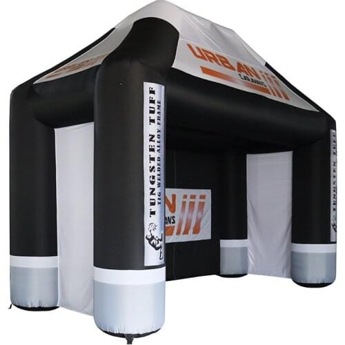 Personalized 6x3x5 meters inflatable tent / inflatable opening advertising tent with blower toy tent