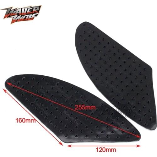Tank Traction Pads For KAWASAKI Z750 YAMAHA FJR HONDA CB Triumph Motorcycle Side Decal Gas Knee Grip Protector Anti Slip Sticker
