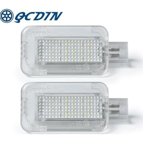 QCDIN 1Pair LED Trunk Lights for Honda Accord 4D City 4D City ZX 4D Civic 3D Civic 4D White 6000K LED Lights Auto Parts
