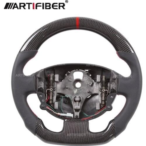 100% Real Carbon Fiber Steering Wheel for Renault Megane ，Clio