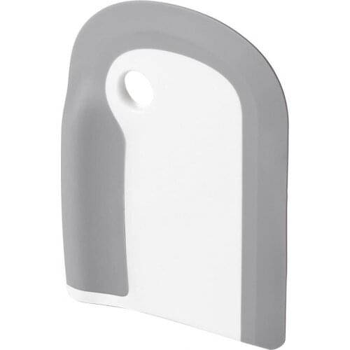 Cleaning Spatula Sturdy Non-slip Handle Silicone Flexible Dish Spatula for Plates