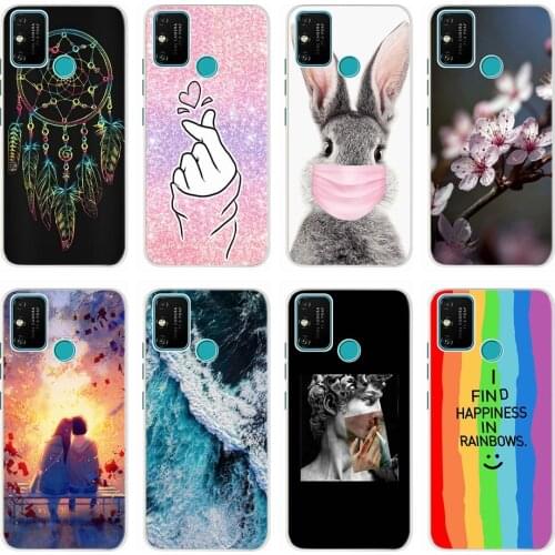 Silicone Case For Huawei Honor 9A Transparent TPU Phone Cases For Huawei Honor9A MOA-LX9N Cover Coque Honor 9a 9 A Soft Bumper