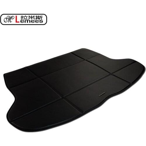 Special Car Pu Leather Rear Trunk Mats for Infiniti QX50 QX70 ESQ JX EX25 FX35 M Series Waterproof Green No Odor Carpets