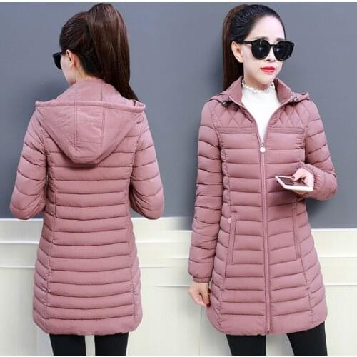 Winter Jacket 2020 Fashion Loose Down Cotton Women Coats Parkas Female Casual Warm Outerwear hooded Winter Coat Plus size 6XL