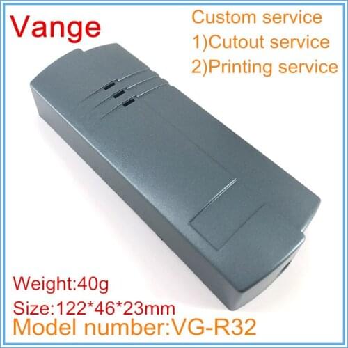 1pcs/lot electronic entrance junction box case 122*46*23mm ABS plastic instrument housing enclosure