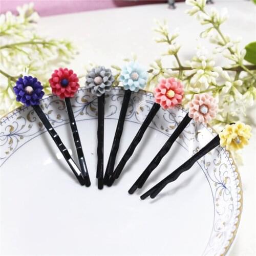 10 New pink Popular Lady Girls Children candy butterfly Cherry plum heart Hair Accessories Boutique Hair Clips Hairpins 10 kinds