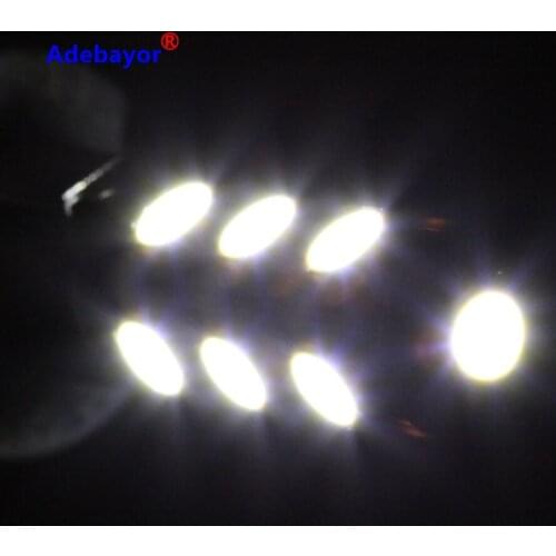 20 X H3 5050 SMD 13 LED Bulb Fog Beam parking car Daytime Running Light 12V Motorcycle Lamps parking car White free shipping