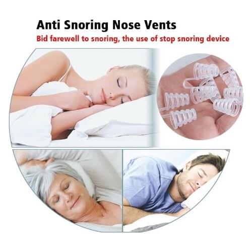 5 pcs/lot Sleeping Aid Equipment Stop Snoring Magnetic Anti Snore Apnea Nose Clip Anti-Snoring Breathe Aid Stop Snore Device