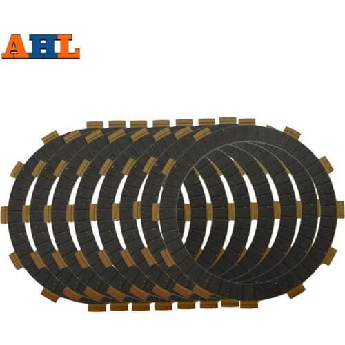 AHL Motorcycle Clutch Friction Plates Set for HONDA CB400 VTEC400 1999-2011 Clutch Lining 8PCS #CP-00010