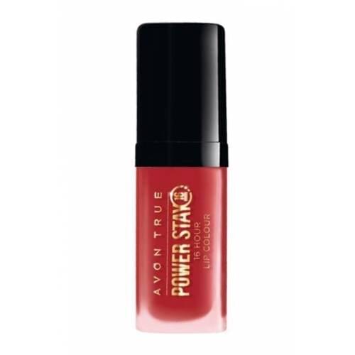 Avon True Power Stay Liquid Lipstick Brutal Rose Adds Plump to Your Lips Real Full Lips
