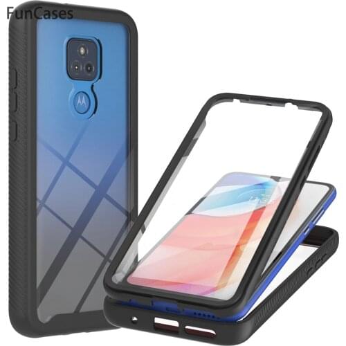 Fitted Case For phone case Motorola G Play 2021 Transparent Back Cover Front Caso Motorola armor Moto G Play 2021 Holsters Clips