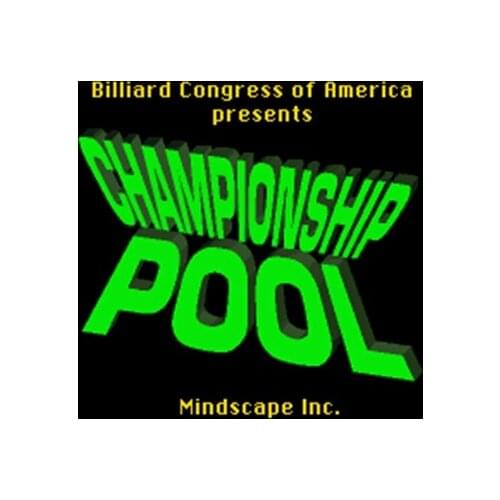 Championship Pool NTSC Version 16 Bit 46 Pin Big Gray Game Card For USA Game Players