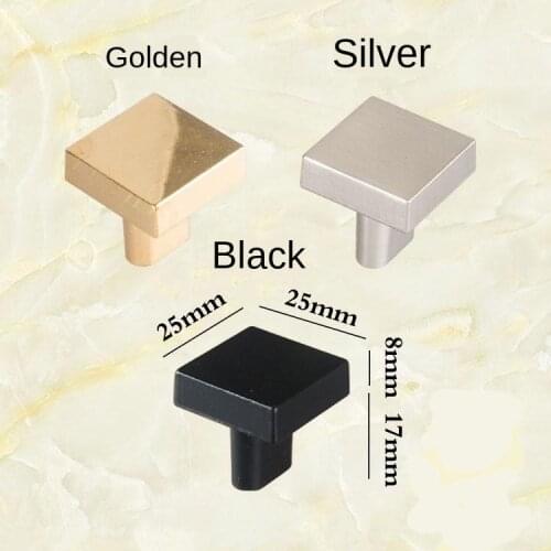 Zinc Alloy Square American Handle Drawer Pull For Home Bathroom Kitchen Cabinet