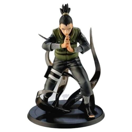 Naruto Shikamaru Shadow Standing Fighting Ver. PVC Action Figure Naruto Nara Shikamaru Kakashi Collection Model Gift 16cm