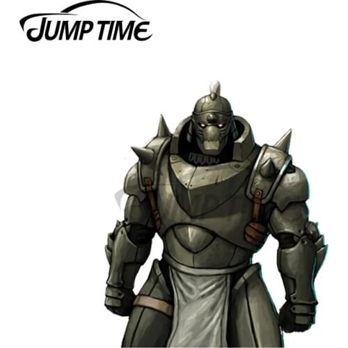 JumpTime 13 x 6.3cm For Alphons the Alchemist Waterproof Decoration JDM Car Stickers Cartoon Motorcycle VAN Windows Decal