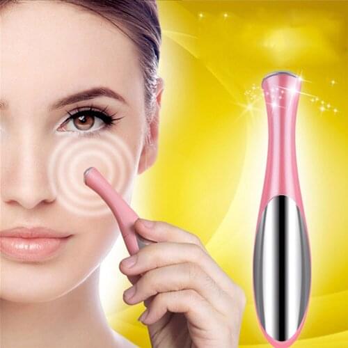 Massage Pen Mini Eye Vibrator Touch Cosmetic Instrument Essence Portable Electric Device Dark Circle Facials Vibration Thin Face