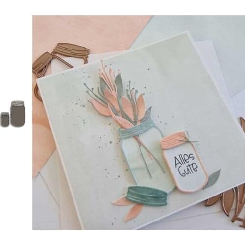 Honey Canned Spring Greeting Card Decoration Metal Cutting Die DIY Scrapbooking DIY Decoration Craft Embossing Make Albums