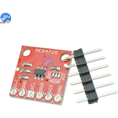 MCP4725 I2C DAC Development Board Module 12Bit I2C IIC Interface Module Digital Converter Digital Board For Arduino 2.7V-5.5V