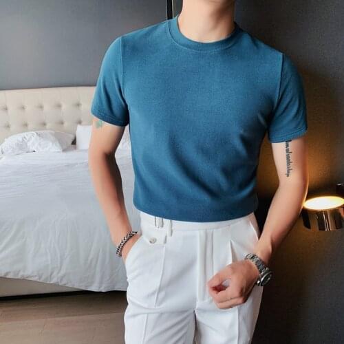MOTUWETHFR Men's Plain T-shirts