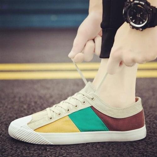 Men Sneakers 2021 New Shoes Spring Fashion Shoes Board Shoes Summer Fashion Cloth Shoes Zapatillas Hombre Chaussure Homme