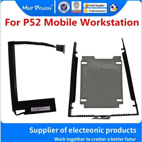 NEW SATA SSD HDD hard drive cable HDD bracket For Lenovo Thinkpad P52 Mobile Workstation 01YU230 01YU229 DC02C00CR10 DC02C00CR00