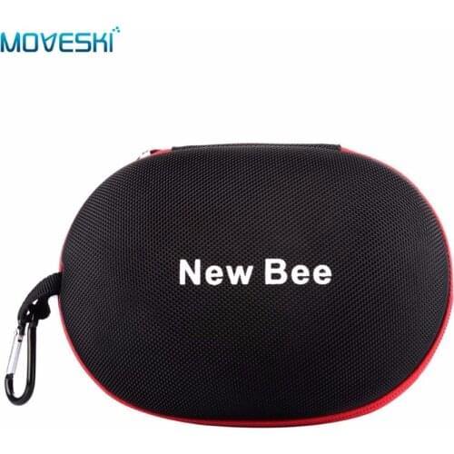 Moveski NB-13 Portable Headphone Case Storage Headset Box Earphone Accessory Earbuts Bag for Wireless Wired Headphone-large size