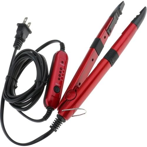 PRO Salon Home Use Hair Extension Fusion Gun Iron Connector Makeup Tool