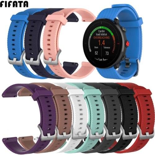 FIFATA Silicone Watch Band For Polar Vantage M Sport Strap Replacement Wristband Bracelet Band For Samsung Galaxy Watch 46mm