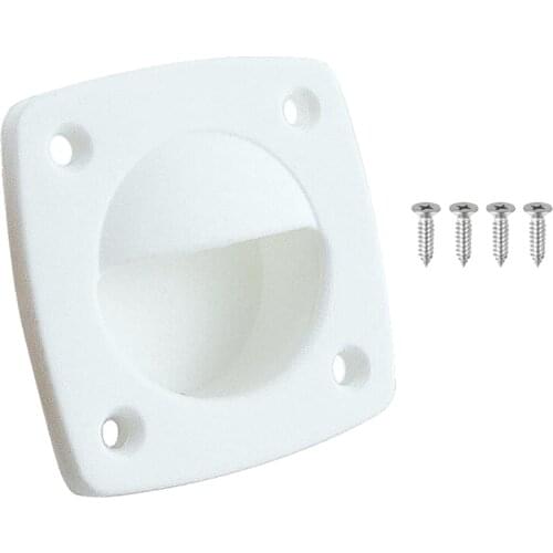 Recessed Flush Sliding Door Handle Square Hatch Marine Yacht Accessory Parts