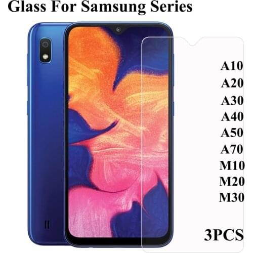 For Samsung Galaxy A10 A20 A30 A40 A50 A70 M10 M20 M30 Tempered Glass Protective Film Screen Protector For Samsung Galaxy M30