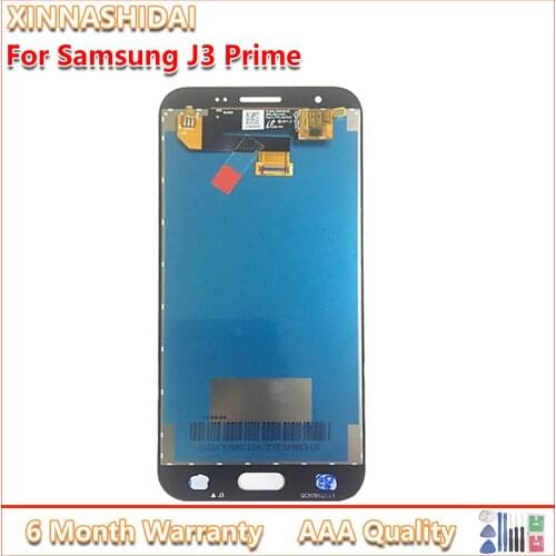 For SAMSUNG Galaxy J3 prime 2017 J3 Emerge J327 j327W J327V J327T J327P LCD Display Touch Screen Digitizer Assembly Replacement
