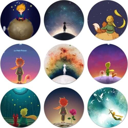 The Little Prince and the Fox Icons Pins Badge Decoration Brooches Metal Badges For Clothes Backpack Decoration