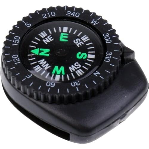 25mm Mini Precision Watch Band Clip-on Wrist Compass Outdoor Survival Hiking