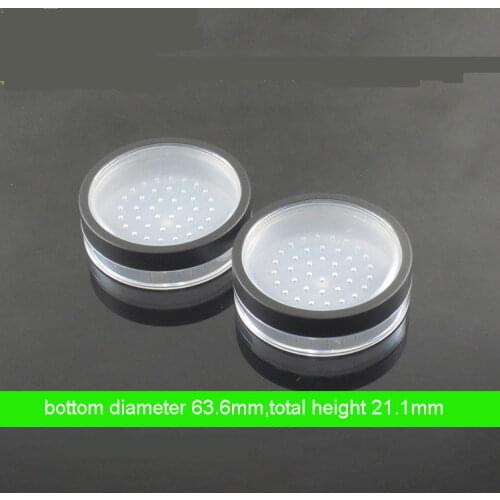 300pcs/lot High Quality 20ml Empty Beauty Makeup Case Loose Powder Jar 20g Travel Containers AS Lid Powder Box maquiage machine