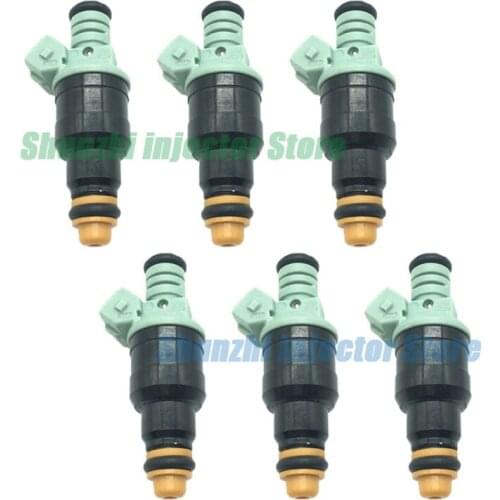 6pcs Fuel Injector Nozzle For Volvo 940 1990-1995 2.3L 0280150804 852-12146 85212146 0 280 150 804