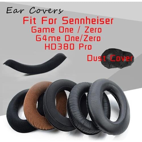 Ear Pads For Sennheiser Earpads HD380 Pro HD380Pro Game Zero / One G4ME One / Zero Headphone Earcushions Replacement