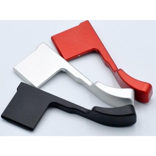 Black Sliver Metal Hot Shoe Thumb-Up Hotshoe Thumb Up Grip For Fuji Fujifilm XE3 X-E3 Camera